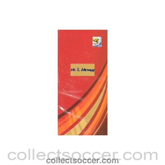 2010 World Cup VIP ticket wallet - Collect Soccer