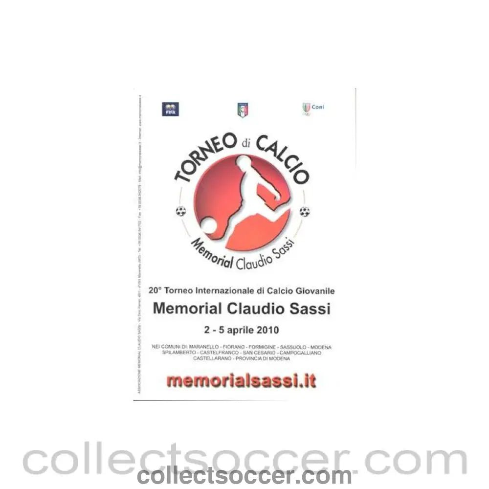 2010 - Youth Tournament Claudio Sassi 02 - 05/04/2010 in Italy - Collect Soccer