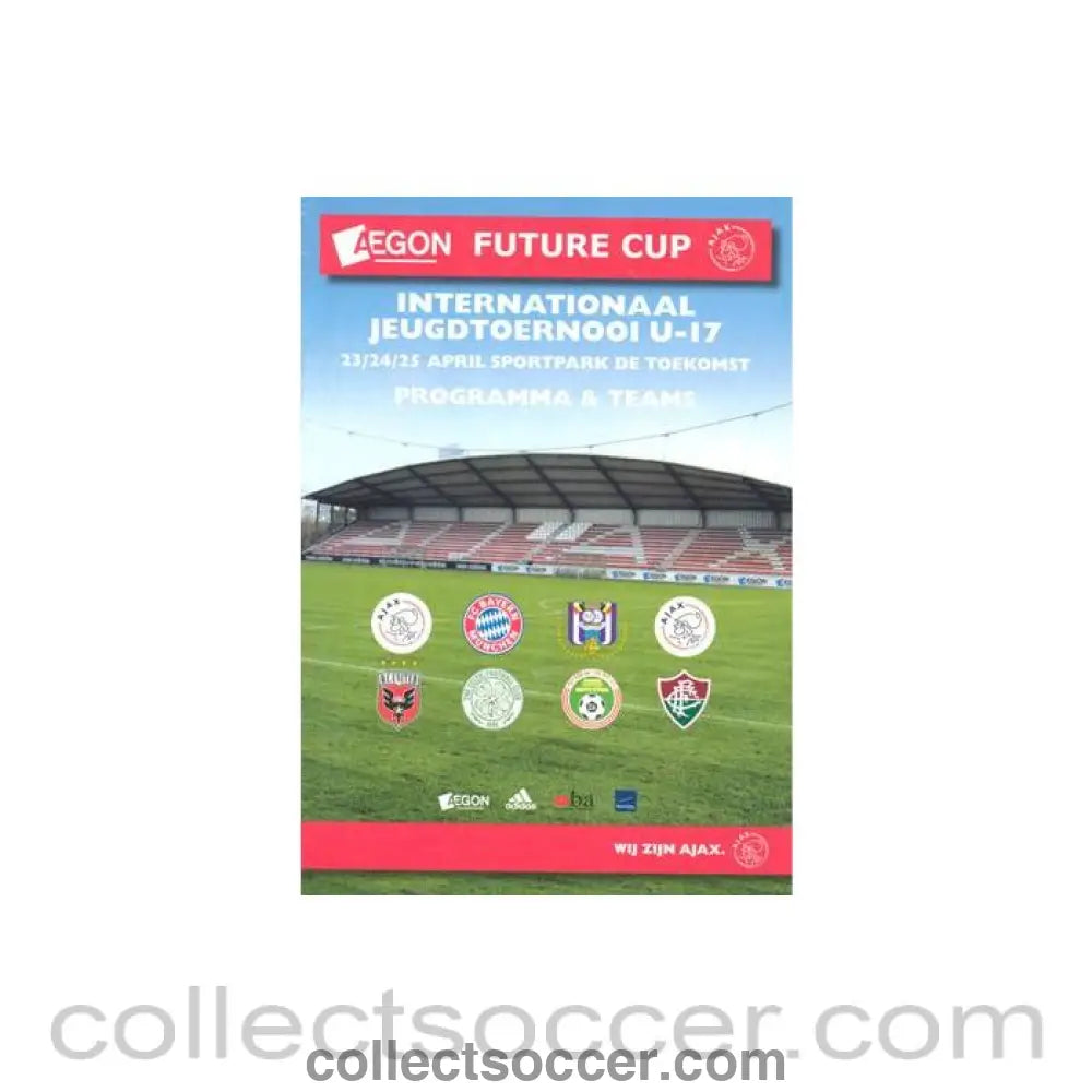 2011 - AEGON Future Cup U17 Youth Tournament April 2011 official programme - Collect Soccer