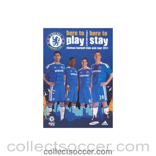 2011 - Chelsea Asia Tour July 2011 official media programme