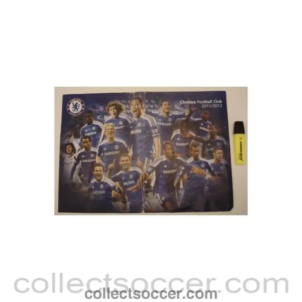 2011 - Chelsea F.C. 2011-2012 poster - Collect Soccer