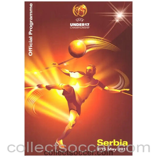 2011 Under 17 Championship Football Programme - Collect Soccer