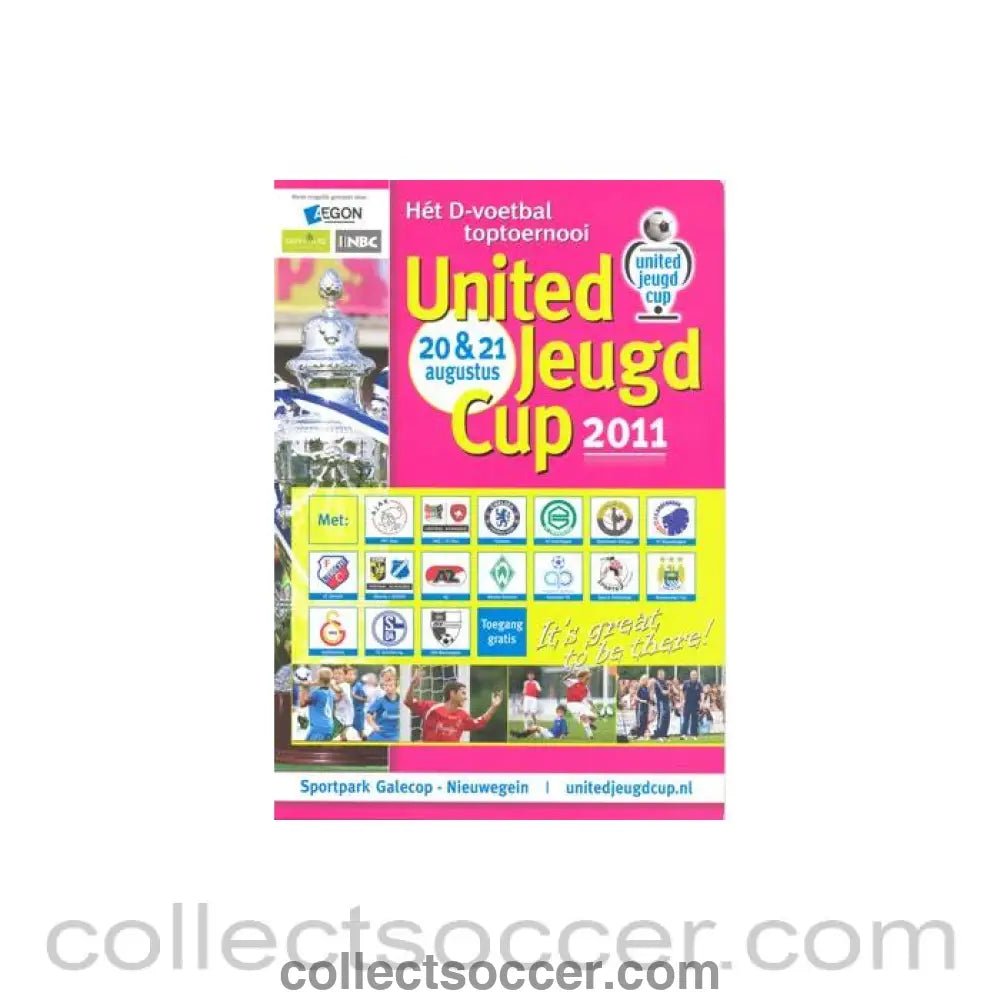 2011 - United Youth Cup Youth Tournament August 2011 official programme - Collect Soccer