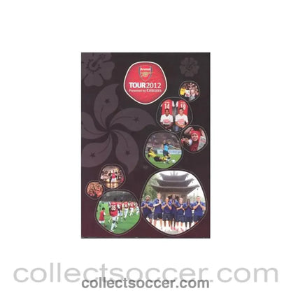 2012 - Arsenal Asia Tour 2012 foldout brochure
