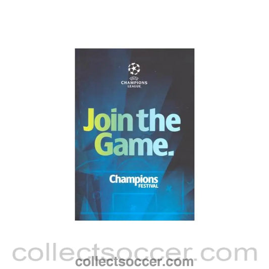 2012 Champions League Final Chelsea v Bayern Munich Official Pre-Final Champions Festival booklet in English