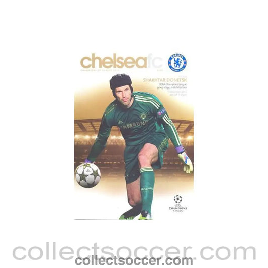 2012 - Chelsea v Shakhtar Donetsk official programme 07/11/2012 Champions League - Collect Soccer