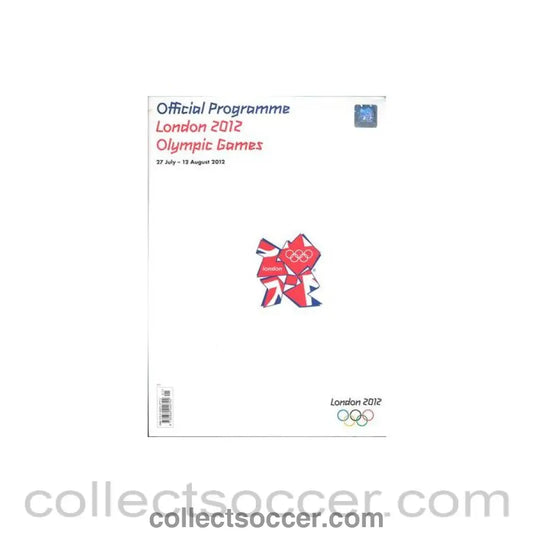 2012 London Olympics Official Programme - Collect Soccer