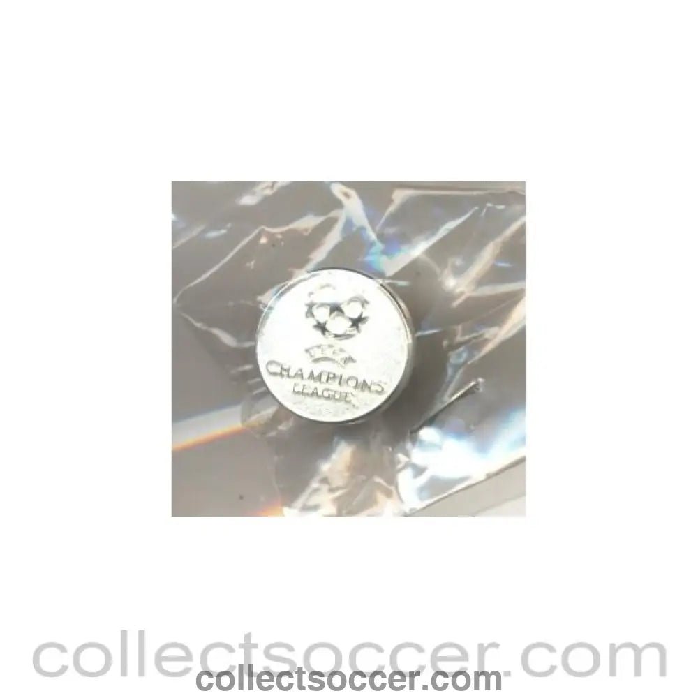 2012 - Napoli v Chelsea 21/02/2012 Champions League badge - Collect Soccer