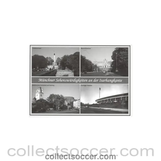 2012 - Postcard Showing TSV Munchen Stadium exterior