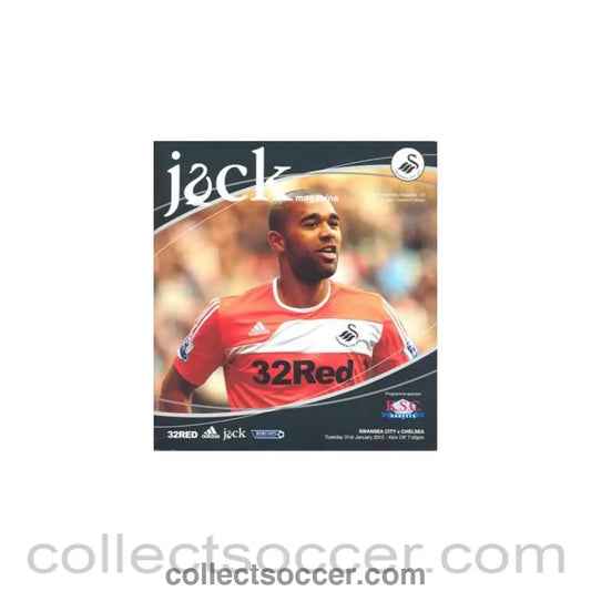 2012 - Swansea v Chelsea official programme 31/01/2012 Premier League