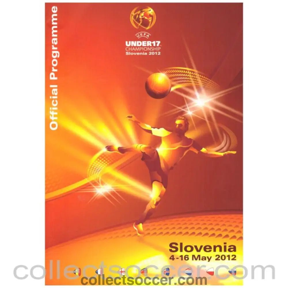 2012 Under 17 Championship Football Programme - Collect Soccer