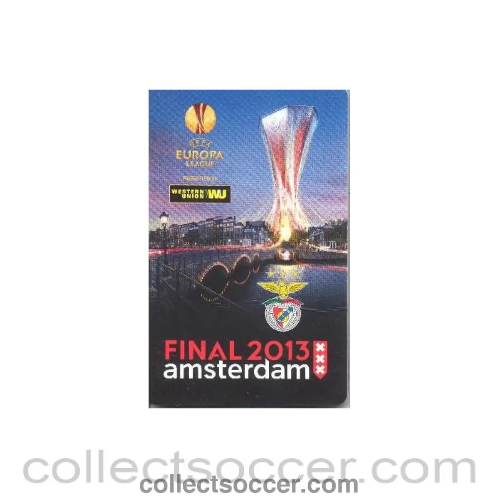 2013 - Chelsea V Benfica Europa League Final 2013 map Benfica issue - Collect Soccer