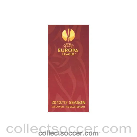 2013 Europa League Final - Chelsea v Benfica 32 pages booklet Official Great Item 15/05/2013 - Collect Soccer