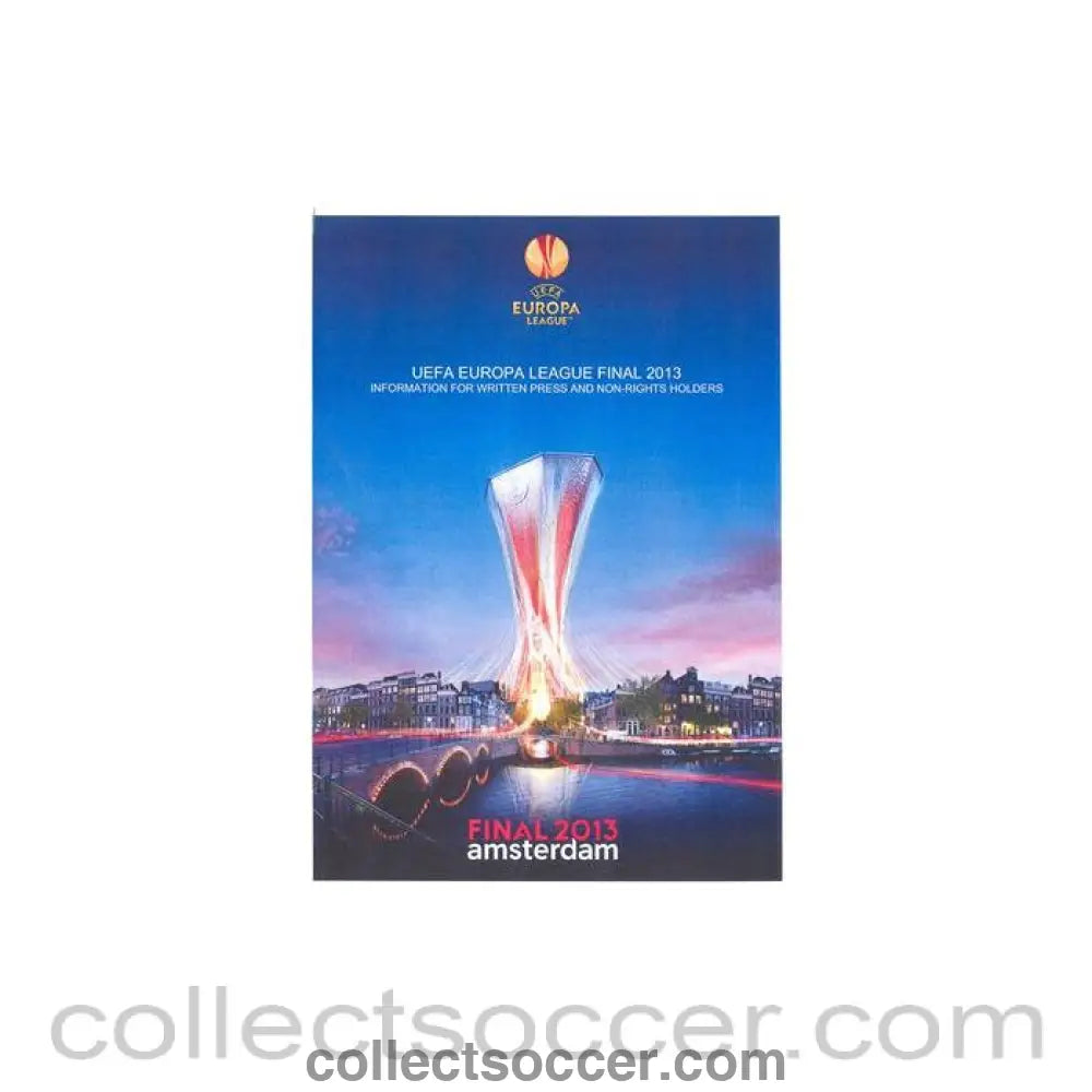 2013 Europa League Final - Chelsea v Benfica Information for the Press Handout in English 15/05/2013 - Collect Soccer