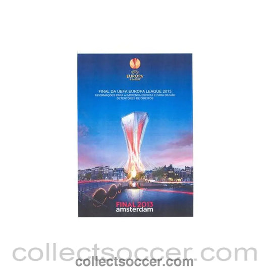 2013 Europa League Final - Chelsea v Benfica Information for the Press Handout in Portugese 15/05/2013 - Collect Soccer