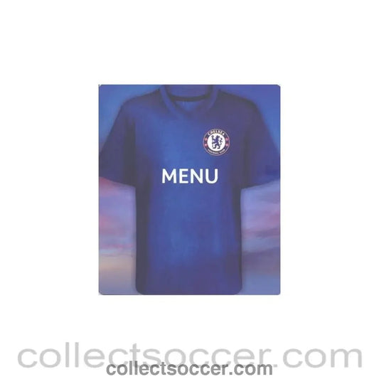 2013 Europa League Final - Chelsea v Benfica rare menu 15/05/2013 - Collect Soccer