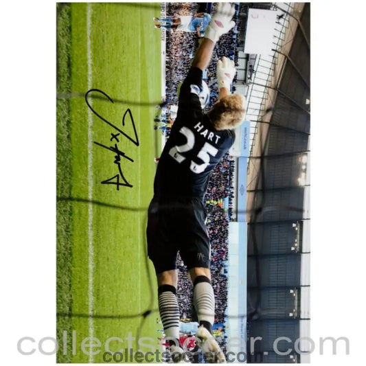 2013 - Manchester City - Joe Hart Autographed Photo - Collect Soccer