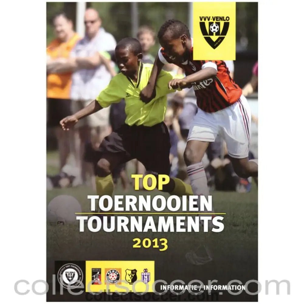 2013 VVV. Venlo Top U14 and U13 YouthTournament Magazine/programme (Tottenham, Fulham) - Collect Soccer