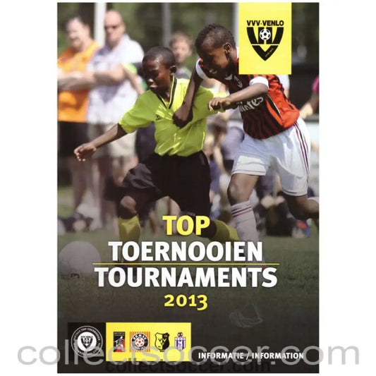 2013 VVV. Venlo Top U14 and U13 YouthTournament Magazine/programme (Tottenham, Fulham) - Collect Soccer