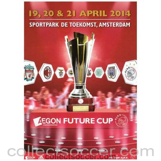 2014 Aegon Future Cup Official Programme - Collect Soccer