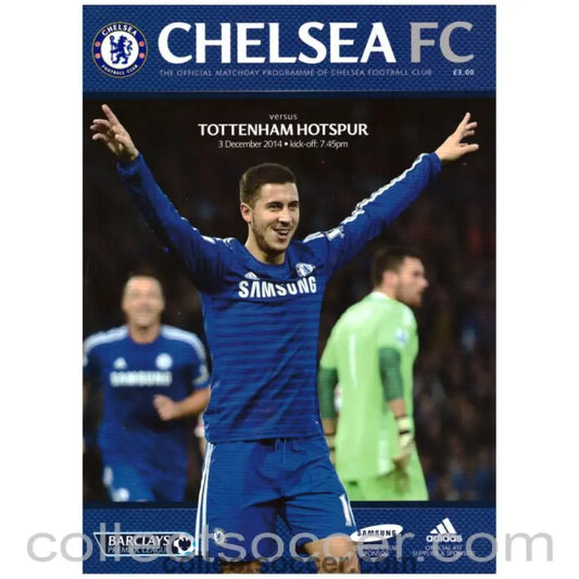 2014 Chelsea v Tottenham Hotspur Programme - Collect Soccer