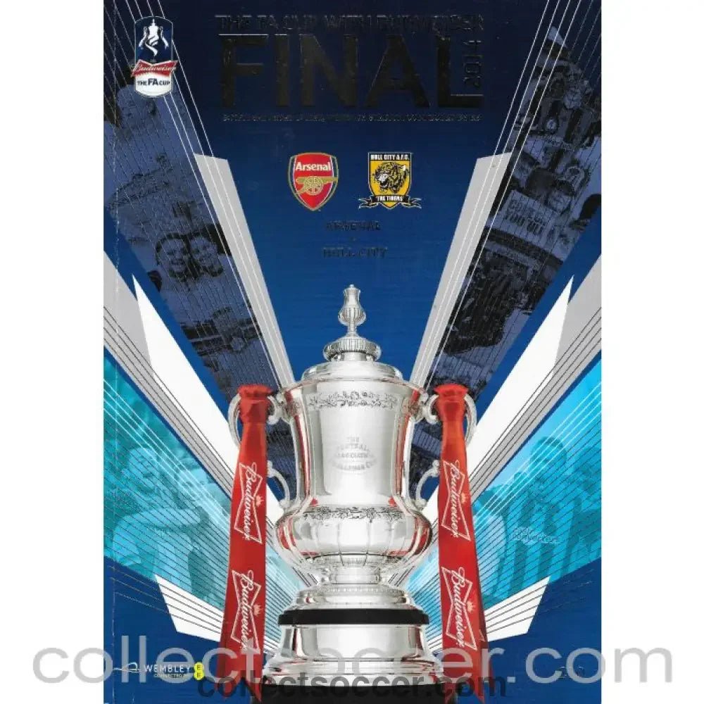 2014 FA Cup Final Official Programme Arsenal v Hull City + Rare Original Team Sheet - Collect Soccer