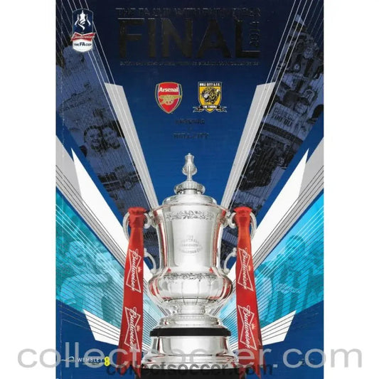 2014 FA Cup Final Official Programme Arsenal v Hull City + Rare Original Team Sheet - Collect Soccer
