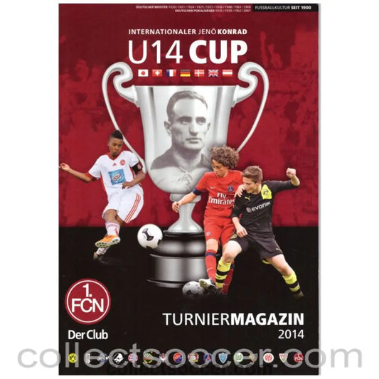 2014 International Jeno Konrad Cup Football Programme - Collect Soccer