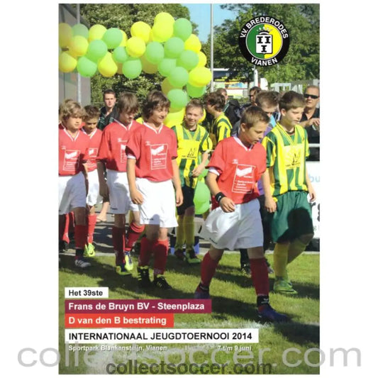 2014 Jeugdtoernooi Youth Tournament Hereford United Football Programme - Collect Soccer