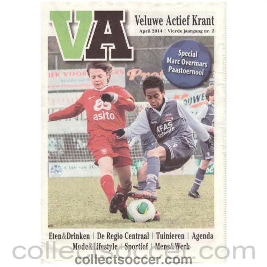 2014 Marc Overmars Youth Tournament Football Programme Celtic - Collect Soccer