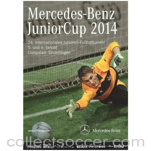 2014 Mercedes Benz Junior Cup Official Programme - Collect Soccer