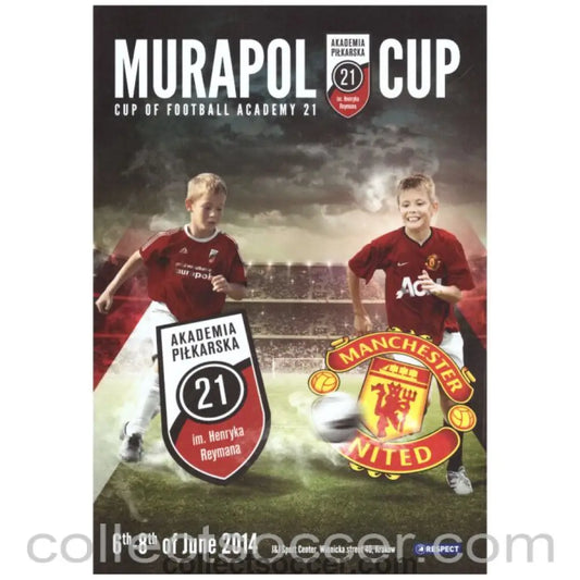 2014 Murapol Cup Official Programme Manchester United - Collect Soccer