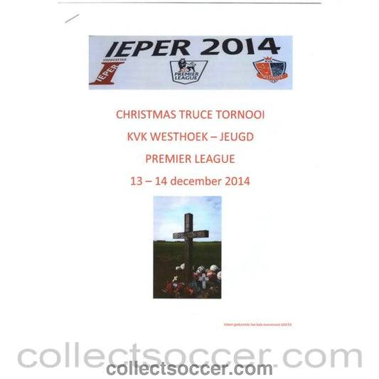 2014 Premier League Christmas Truce Finals Press Pack - Collect Soccer