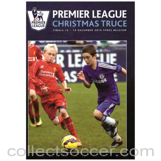 2014 Premier League Christmas Truce Finals Programme - Collect Soccer