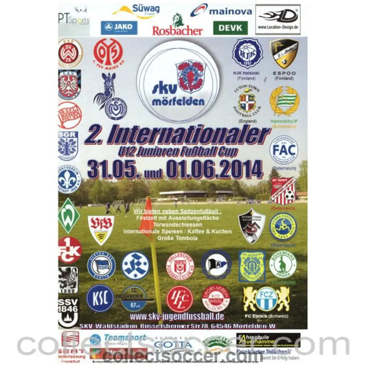 2014 SKV Morfelden Youth Tournament Official Programme (Luton Town) - Collect Soccer