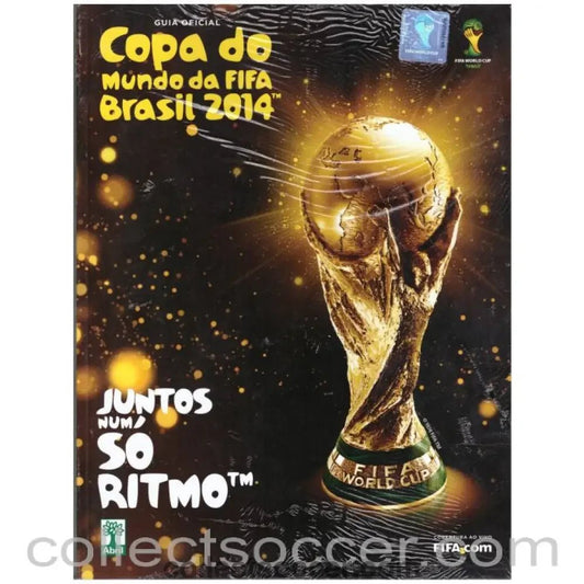 2014 World Cup Final Official Programme in Portugese - Collect Soccer