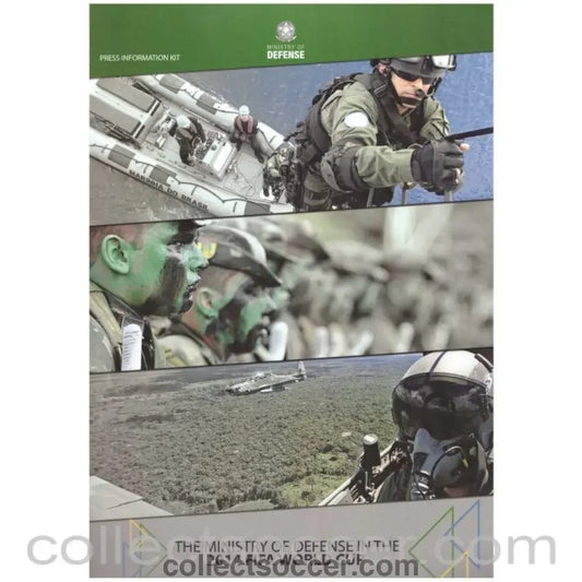 2014 World Cup Ministry of Defence Press Pack and CD - Collect Soccer
