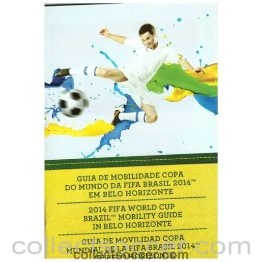 2014 World Cup Mobility Guide Issued by Host City Belo Horizonte - Collect Soccer