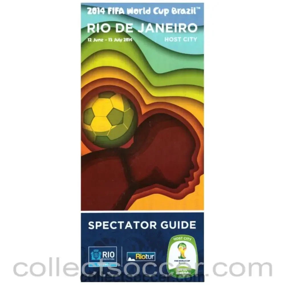 2014 World Cup Spectators' Guide Issued by Host City Rio In English - Collect Soccer