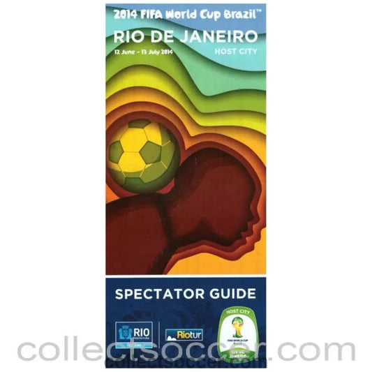 2014 World Cup Spectators' Guide Issued by Host City Rio In English - Collect Soccer