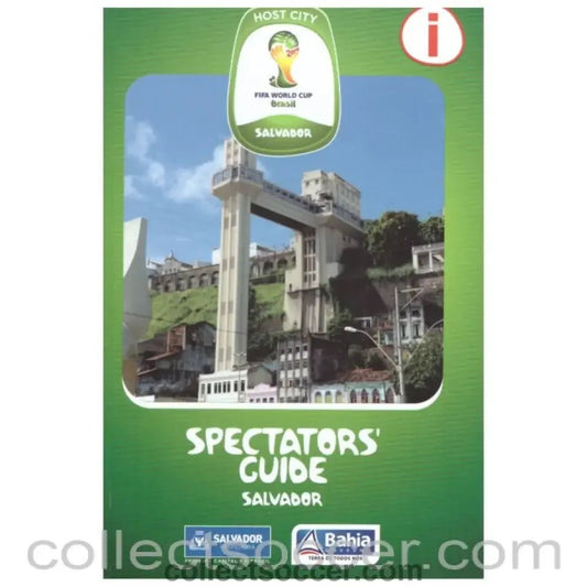 2014 World Cup Spectators' Guide Issued by Host City Salvador In English - Collect Soccer