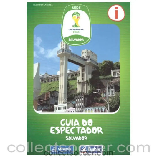 2014 World Cup Spectators' Guide Issued by Host City Salvador In Portugese - Collect Soccer