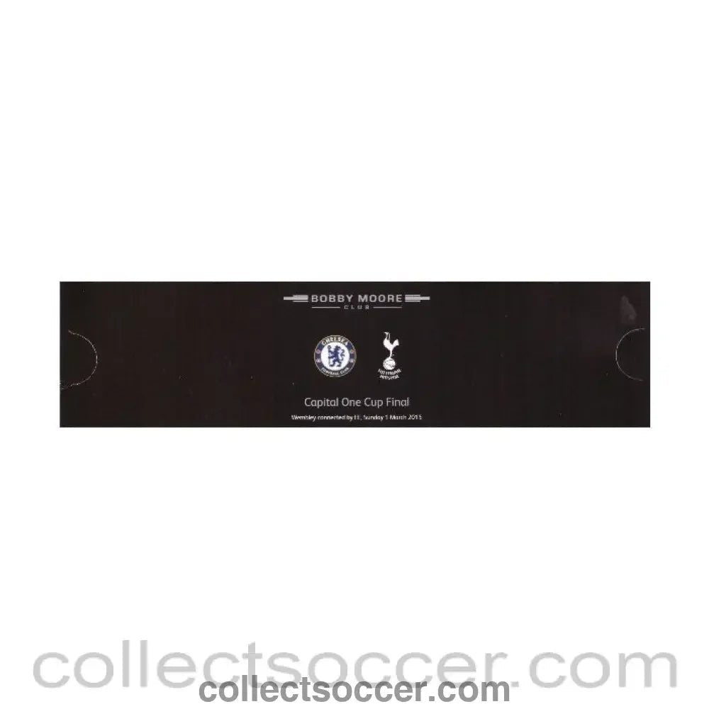 2015 Capital Cup Final Chelsea v Tottenham Hotspur Napkin Ring from VIP area - Collect Soccer