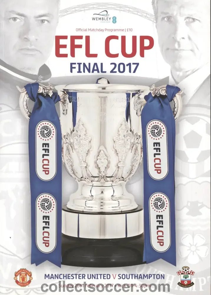 2017 League Cup Final Programme Manchester United v Southampton - Collect Soccer