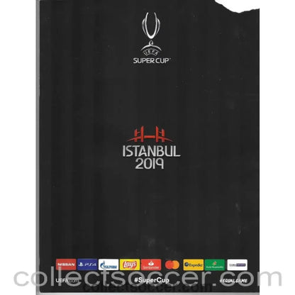 2019 Super Cup Final Official Programme Liverpool v Chelsea in Turkey - Collect Soccer