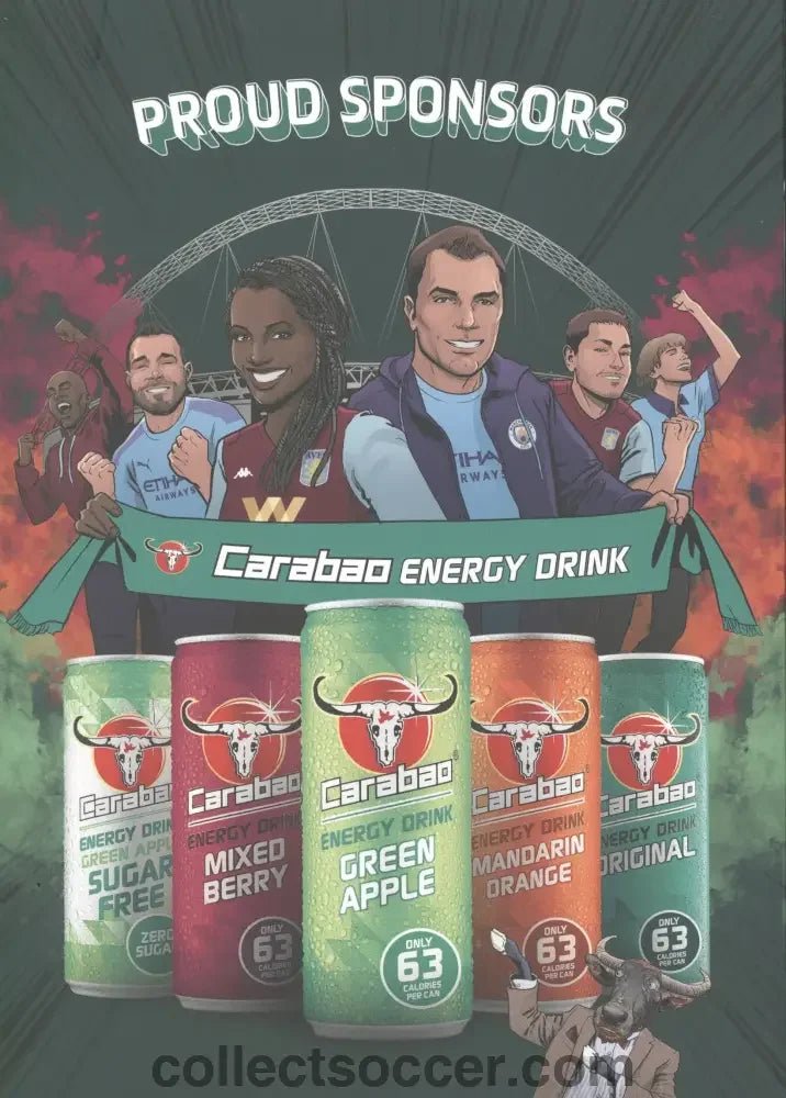 2020 Carabao Cup Final Aston Villa V Manchester City Football Programme - Collect Soccer