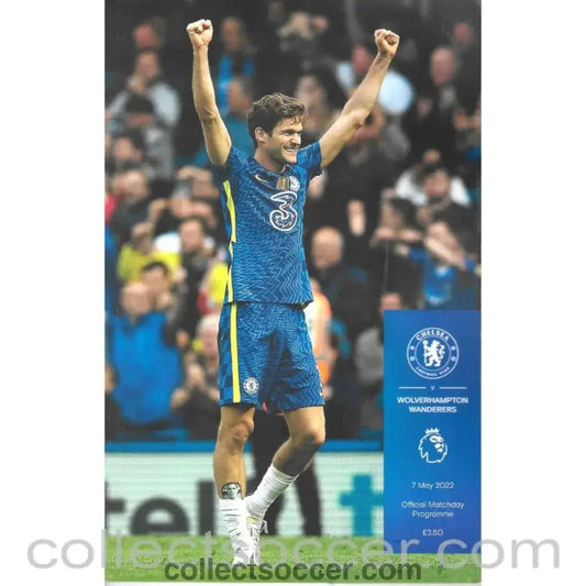 2020 - Chelsea v Wolverhampton Wanderers 7/5/2022 Official Programme - Collect Soccer