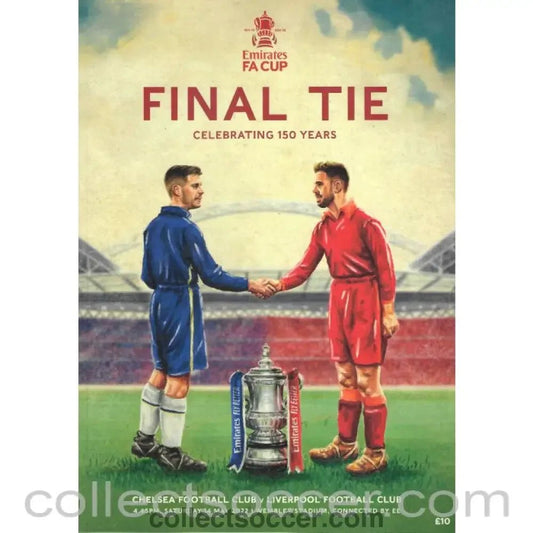 2022 FA Cup Final Programme Chelsea v Liverpool - Collect Soccer