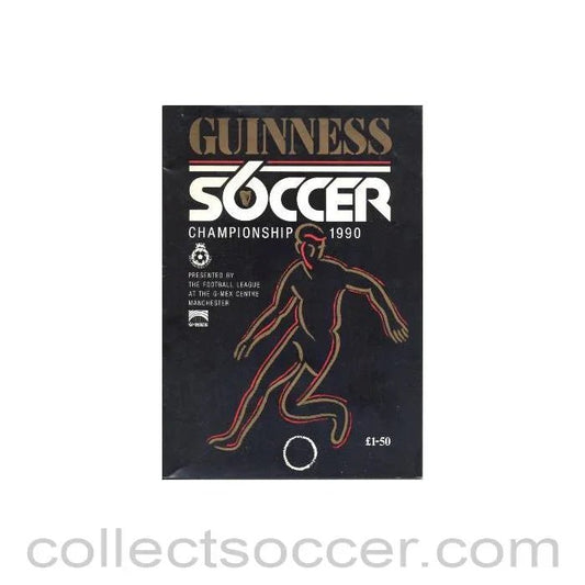 1990 Guinness Soccer Championship 1990 official programme - Collect Soccer