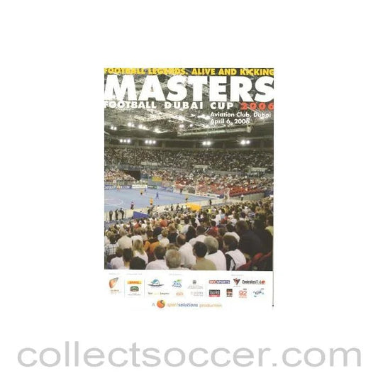 2006 Masters Cup Official Programme in Dubai 06/04/2006 - Collect Soccer